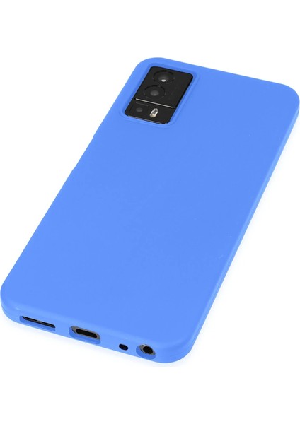 General Mobile Gm 23 Kılıf First Silikon - Mavi Ynsmr