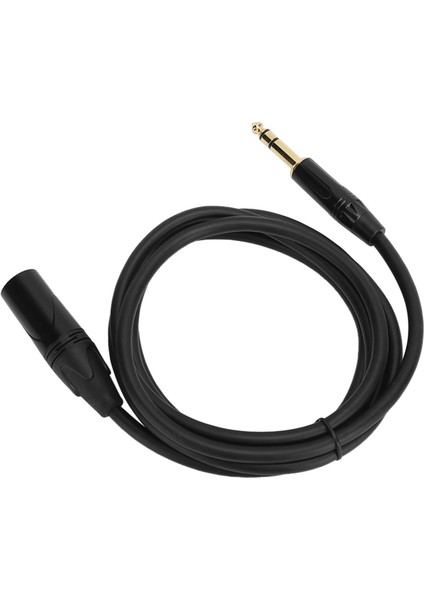 Jorındo Xlr Erkek - 1/4in 6.35MM Erkek Jak Kablosu Dengeli Sinyal Mikrofon Hattı KABLOSUJD6004‑1M / 3.3ft (Yurt Dışından)