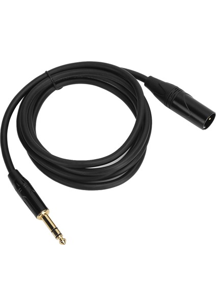 Jorındo Xlr Erkek - 1/4in 6.35MM Erkek Jak Kablosu Dengeli Sinyal Mikrofon Hattı KABLOSUJD6004‑1M / 3.3ft (Yurt Dışından)