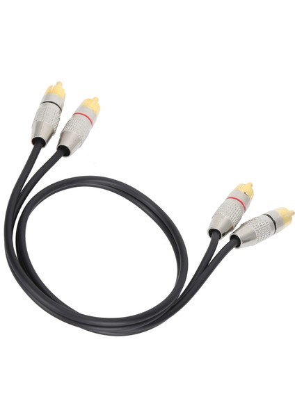 Ses Kablosu 2rca Erkek - 2rca Erkek Ses Kablosu Alüminyum Alaşımlı Konnektörlü Xbox 360 Siyah 2 M / 6.6 Ft (Yurt Dışından) fırsatları