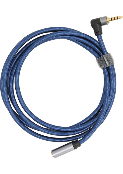 Stereo Ses Kablosu 4 Seviyeli 3.5mm Stereo Dişi Baştan 90° Erkek Başa 3.5 mm Stereo Ses Uzatma Kablosu 1.8m (Yurt Dışından) indirimleri