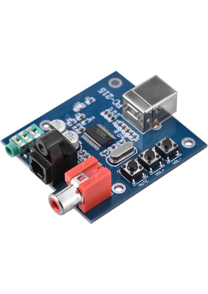 PCM2704 USB Dac'den S/pdıf Hifi Ses Kartı Kod Çözücü Kartı 3.5mm Analog Çıkış F/pc (Yurt Dışından) modelleri