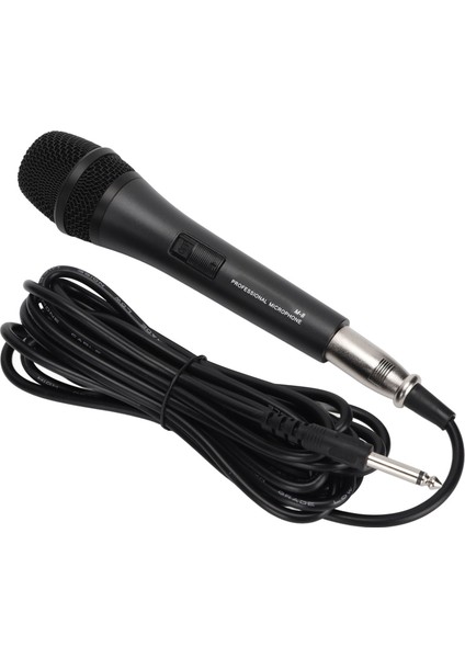 Dinamik Karaoke Mikrofonu Xlr Kablolu Metal El Mikrofonu Karaoke Şarkı Söyleme Konuşma Düğün Açık Hava Aktivitesi (Yurt Dışından)