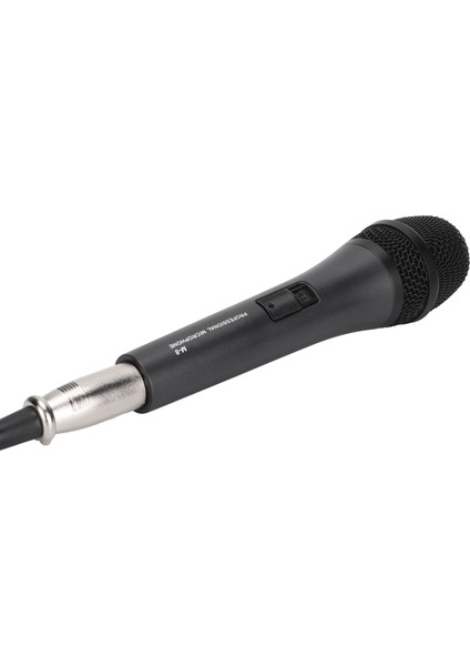 Dinamik Karaoke Mikrofonu Xlr Kablolu Metal El Mikrofonu Karaoke Şarkı Söyleme Konuşma Düğün Açık Hava Aktivitesi (Yurt Dışından)