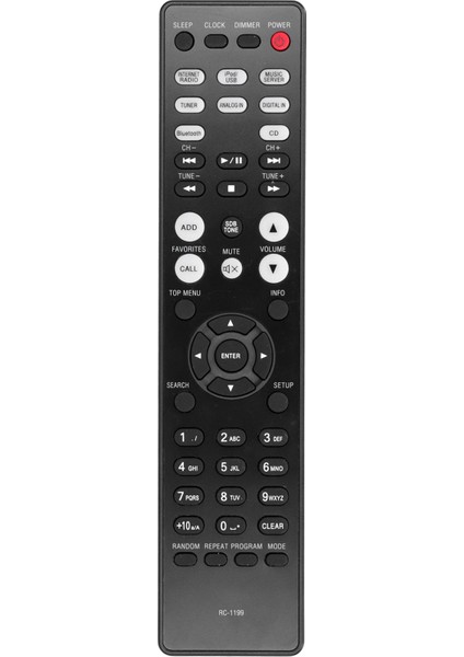 Çeşitli Marka LCD Tv'ler Için Televizyon Uzaktan Kumandası Yedek Kolay Tutuşlu Kompakt Şekil (Yurt Dışından)