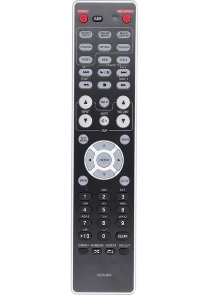 RC004NA LCD Tv Taşınabilir Uzaktan Kumanda Değişimi Için Evrensel Tv Uzaktan Kumandası (Yurt Dışından)