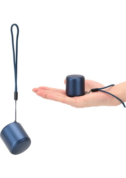Tws Taşınabilir Kablosuz Mını Hoparlör Hoparlör Kutusu Ekipman Bluetooth Sürüm 5.0blue (Yurt Dışından)