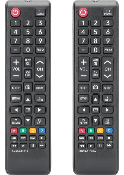 2 Adet Çok Fonksiyonlu Tv Uzaktan Kumandası Samsung Televizyon Uzaktan Kumandası Değiştirme (Yurt Dışından)