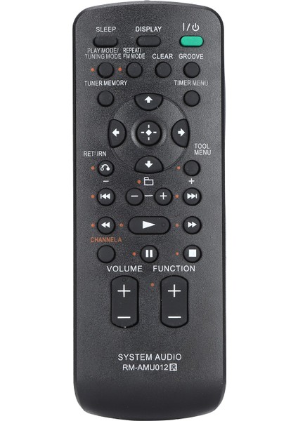 RMAMU012 Uzaktan Kumanda Taşınabilir Yedek Kumanda Sony SSWG2I Ev Ses ve Görüntü Için (Yurt Dışından)