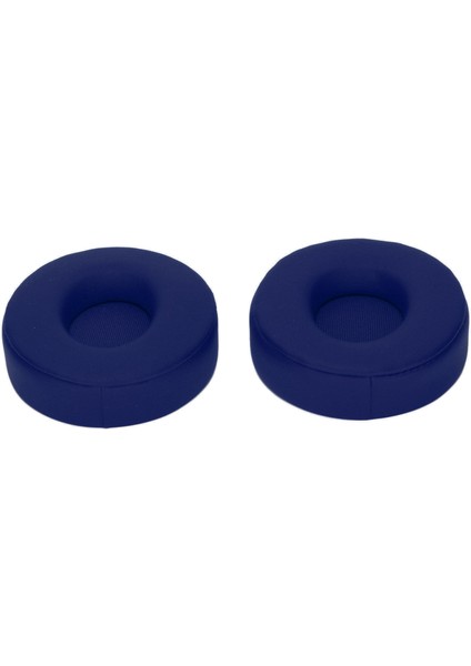 Solopro Kulak Yastıkları Için 2 Adet Elastik Kablosuz Kulak Üstü Kulaklık Yedek Kulak Yastığı Kılıfı Koyu Mavi (Yurt Dışından)