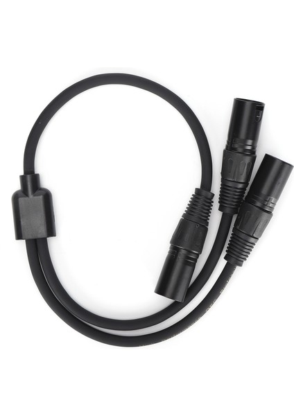 Jorındo JD6072 Xlr Erkek - Çift Xlr Erkek Kablo Ytype Ayırıcı Ses Adaptörü Hattı 0,5 M (Yurt Dışından)