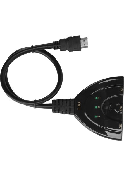 3 Giriş 1 Çıkış Hd Multimedya Arayüz Dönüştürücü 4K Switch Hub Kutusu Kablolu Ayırıcı (Yurt Dışından) modelleri