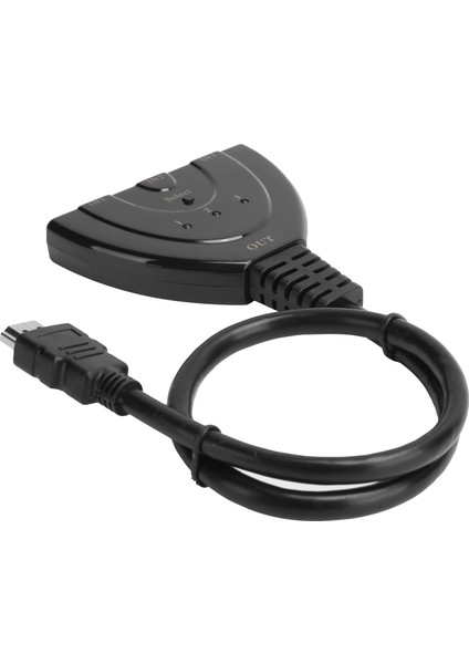 3 Giriş 1 Çıkış Hd Multimedya Arayüz Dönüştürücü 4K Switch Hub Kutusu Kablolu Ayırıcı (Yurt Dışından) fırsatları