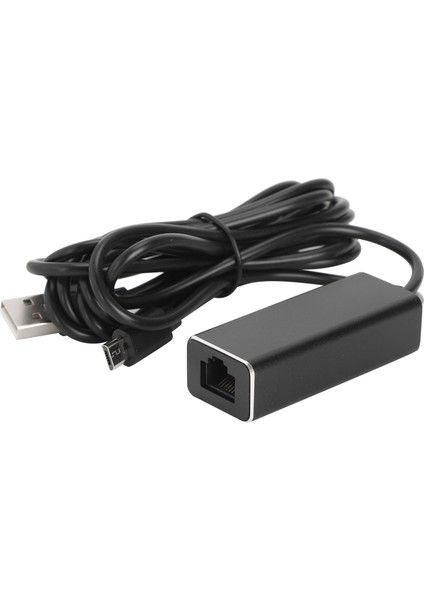 Tv Çubukları Için Mikro Usb'den RJ45 Ethernet Adaptörü 10/100MBPS Dönüşüm Iletimi (Yurt Dışından)