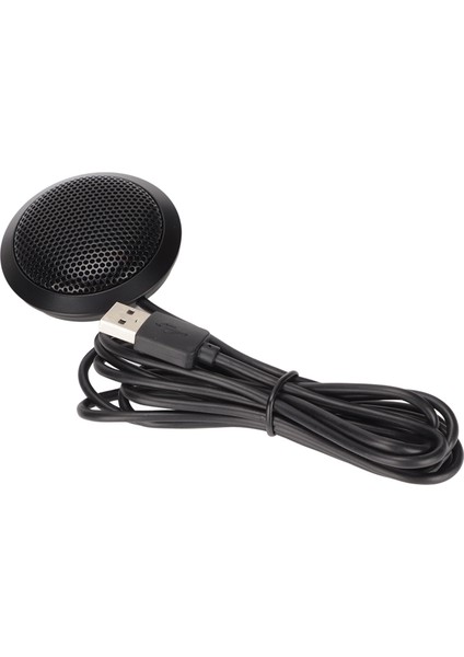 USB Konferans Mikrofonu Gürültü Azaltma 360° Çok Yönlü Taşınabilir Masaüstü Bilgisayar Mikrofonu Dizüstü Bilgisayar Oyun Podcast'leri Için (Yurt Dışından)