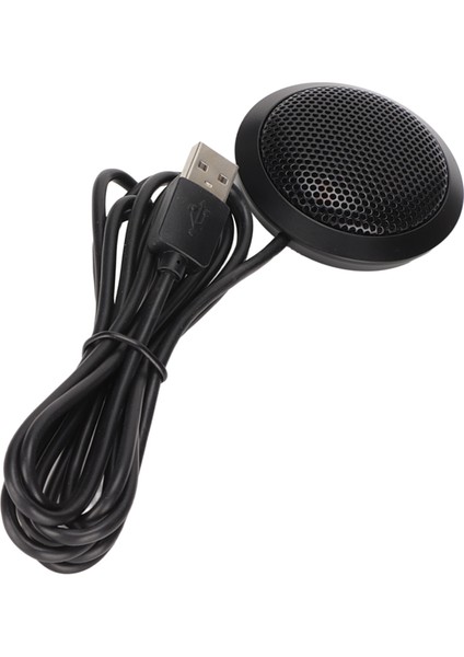 USB Konferans Mikrofonu Gürültü Azaltma 360° Çok Yönlü Taşınabilir Masaüstü Bilgisayar Mikrofonu Dizüstü Bilgisayar Oyun Podcast'leri Için (Yurt Dışından)