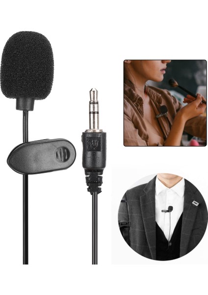 5 Adet Ev Oyun Klipsi Yaka Mini Küçük Masaüstü Dizüstü Bilgisayar Kablolu Mikrofon Amplifikatörlü Mikrofon (Yurt Dışından) indirimleri