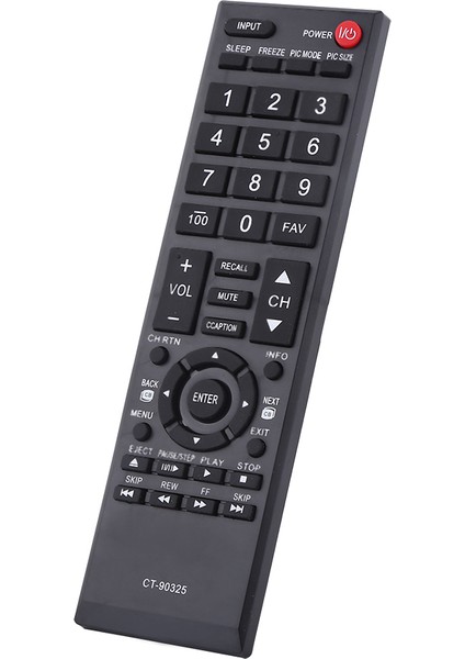 Yeni Moda CT-90325 Uzaktan Kumanda Taşınabilir Kontrol Cihazı Toshiba LCD Akıllı Tv Siyah (Yurt Dışından) modelleri