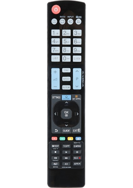 Lg LCD Tv Için Siyah Aşınmaya Dayanıklı Abs Uzaktan Kumanda AKB73615306 / AKB72615379 / AKB72914202 (Yurt Dışından)