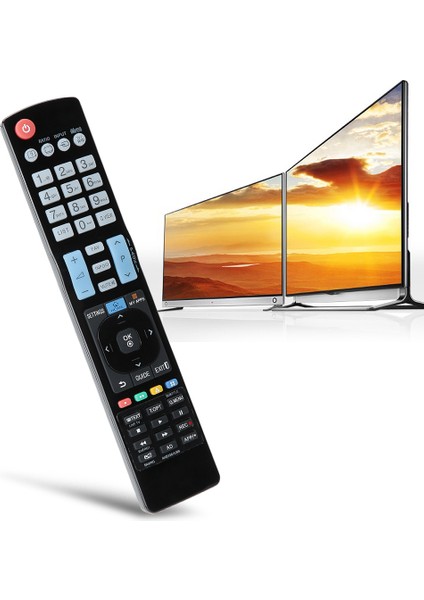Lg LCD Tv Için Siyah Aşınmaya Dayanıklı Abs Uzaktan Kumanda AKB73615306 / AKB72615379 / AKB72914202 (Yurt Dışından) modelleri