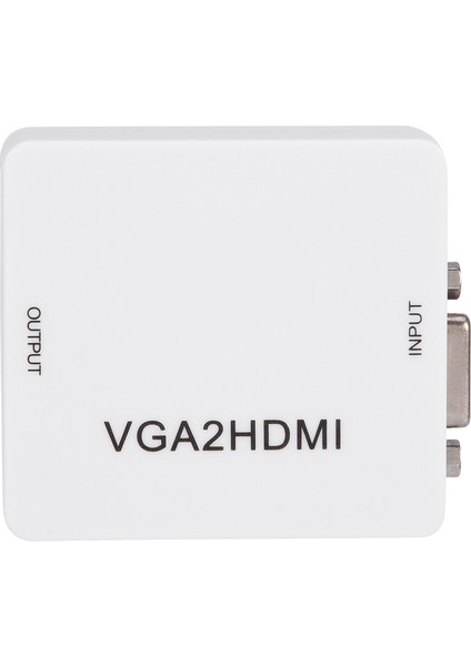 Mini VGA - HDMI Dönüştürücü 1080P VGA2HDMI Adaptörü Pc Dizüstü Bilgisayar Dvd'den Hdtv Projektöre (Yurt Dışından)
