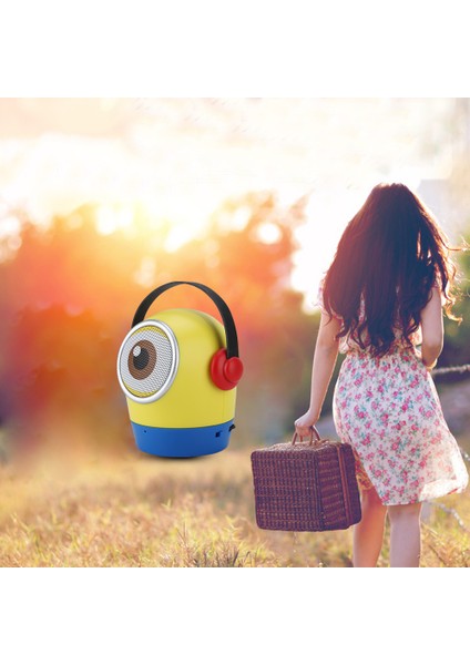 Jy-Wt Taşınabilir Mini Şekil Minyonlar Için Kablosuz Bluetooth Hoparlör 500MAH Lityum Pil ile Dahili (Yurt Dışından) indirimleri