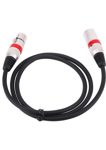 3pin Xlr Kablo Erkek - Dişi M/f Ses Kablosu Mikrofon Mikseri Için Ekranlı Kablo 1m (Yurt Dışından) fiyatları