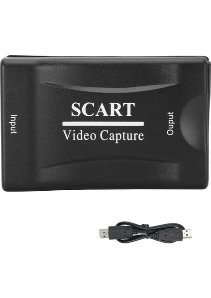 Profesyonel Usb2.0 Scart Yakalama Kartı Oyun Video Canlı Yayın Kayıt Kutusu (Yurt Dışından)