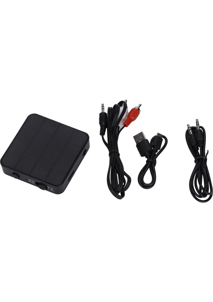 Bluetooth 5.0 Stereo Ses Adaptörü 2'si 1 Arada Çok Işlevli Ses Verici Alıcısı Pc Araba Tv Kulaklıklar Için (Yurt Dışından)