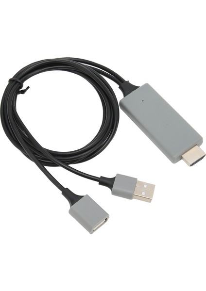 Hdtv Kablo Adaptörü 1080P Hd Multimedya Arabirim Kablosu Adaptörü Tv Ekran Projektörü Noir (Yurt Dışından) fırsatları