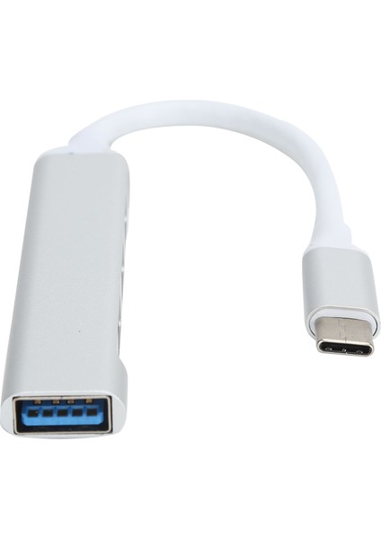 Typec - USB Hub Dock Alüminyum Alaşımlı Kabuk Usb3.0 4 Portlu Adaptör Telefon Bilgisayar Için (Yurt Dışından) indirimleri