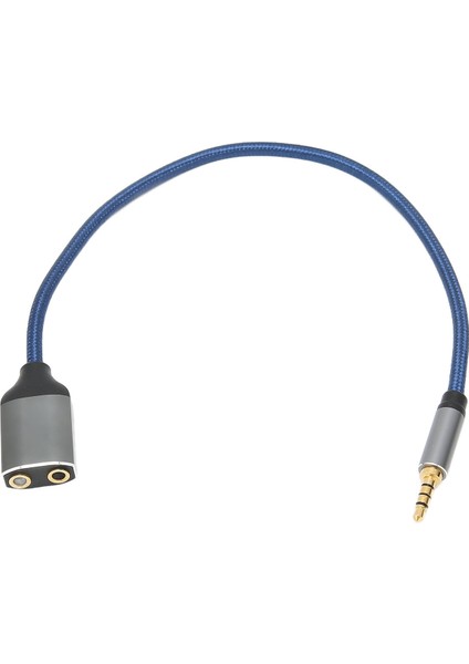 Kulaklık Ayırıcı Kulaklık 3.5mm 1 Erkek - 2 Dişi Mikrofon Ses Kablosu 0.3m / 0.98FT (Yurt Dışından)