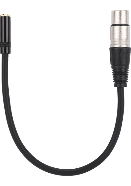 3.5mm Dişi - Xlr Dişi Çinko Alaşımlı 3.5mm Arayüz Ses Adaptörü Kablosu Yama Kablosu (Yurt Dışından) indirimleri