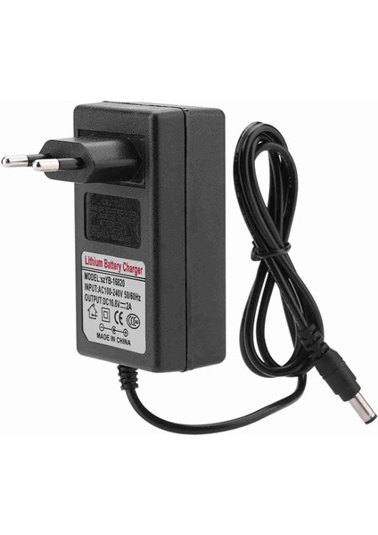 Dc 16.8V 2A Yedek Güç Adaptörü Lityum Iyon Pil Şarj Cihazı Güvenli Şarj (Yurt Dışından)