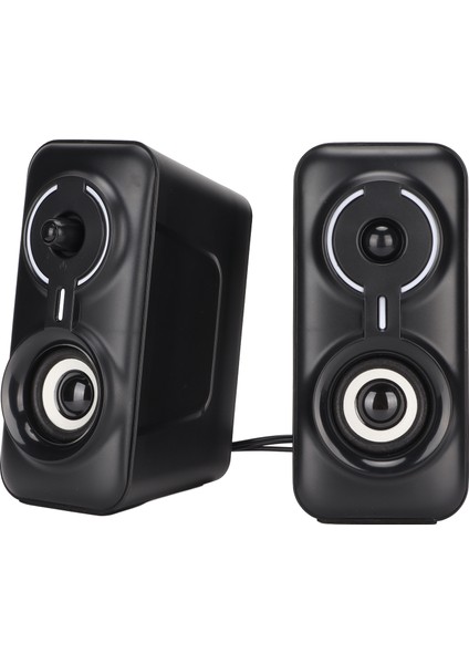 Masaüstü Bilgisayar Kablolu Hoparlör Masaüstü Oyun Rgb Aydınlatmalı Subwoofer Bilgisayar Kutusu Hoparlör (Yurt Dışından) fiyatları