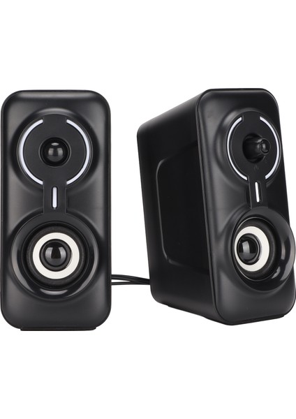 Masaüstü Bilgisayar Kablolu Hoparlör Masaüstü Oyun Rgb Aydınlatmalı Subwoofer Bilgisayar Kutusu Hoparlör (Yurt Dışından) modelleri