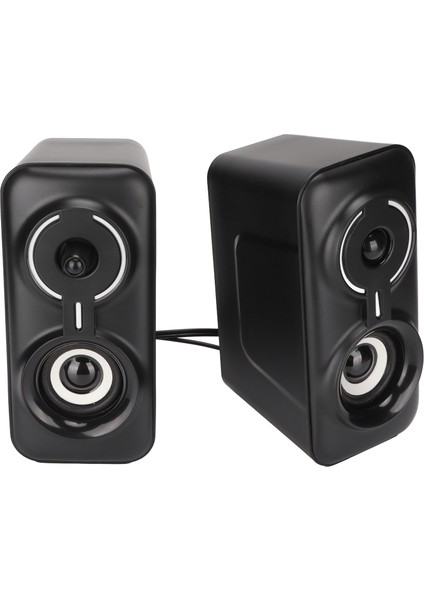 Masaüstü Bilgisayar Kablolu Hoparlör Masaüstü Oyun Rgb Aydınlatmalı Subwoofer Bilgisayar Kutusu Hoparlör (Yurt Dışından) indirimleri