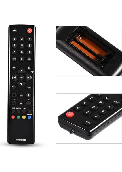 Tcl RC3000E02 Tv Için Siyah Uzaktan Kumanda Yedeği (Yurt Dışından) indirimleri