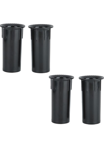 4 Adet Pürüzsüz Iç Duvar Hoparlörü Abs Plastik Ters Tüp Bas Etkisi Için Parlama Tasarımında (300. Tüp) (Yurt Dışından)