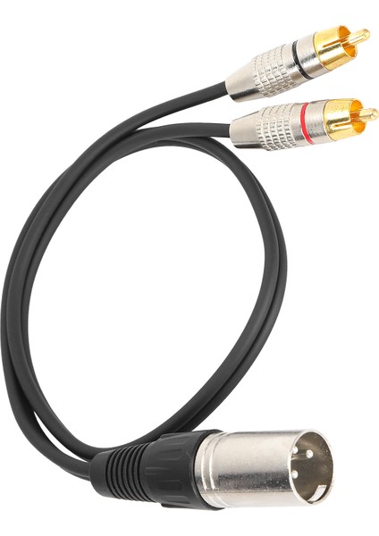 Xlr Erkek - 2 Rca Ses Ayırıcı Kablo Rca - Xlr Adaptör Yama Kablosu Miks Konsolu Mikrofonerkek 3 M / 9.8 Ft (Yurt Dışından) indirimleri