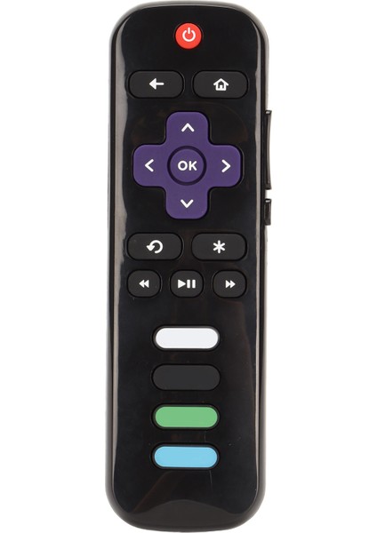Tcl RC280 RC282 Televizyon Için Yan Düğmeli Tv Uzaktan Kumandası Yedek Uzaktan Kumanda (Yurt Dışından)