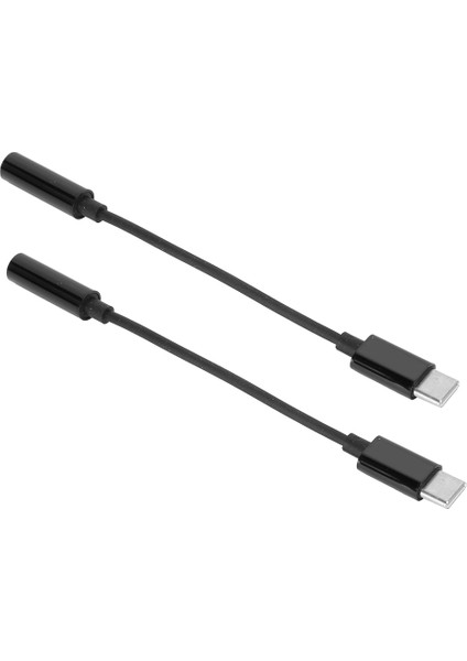 2 Adet USB C - 3,5 mm Kulaklık Deliği Dönüştürücü Ses Adaptörü Kablosu Pixel/samsung Galaxysiyah (Yurt Dışından) indirimleri