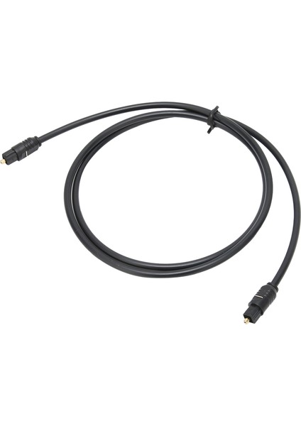 Toslink Erkek - Erkek Kablo Od4.0 Pvc Dijital Optik Fiber Ses Kablosu Hattı 1m (Yurt Dışından)