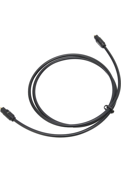 Toslink Erkek - Erkek Kablo Od4.0 Pvc Dijital Optik Fiber Ses Kablosu Hattı 1m (Yurt Dışından)