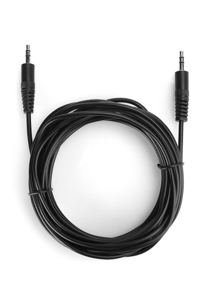 3.5mm Ses Kablosu Erkekten Erkeğe 5m Uzatma Aux Kablosu Hoparlör Stereo Uzatma Kablosu (Yurt Dışından)
