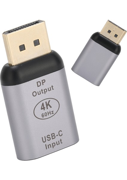Type C - Dp Adaptörü 4K 60Hz Dişi - Erkek Video Dönüştürücü Windows/android/os x Için (Yurt Dışından) fiyatları