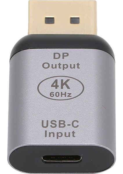 Type C - Dp Adaptörü 4K 60Hz Dişi - Erkek Video Dönüştürücü Windows/android/os x Için (Yurt Dışından) fırsatları