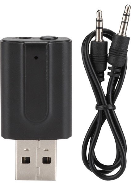 USB Bluetooth 5.0 Adaptörü 2'si 1 Arada Kablosuz Ses Verici Alıcısı Bilgisayar Tv Için (Yurt Dışından)