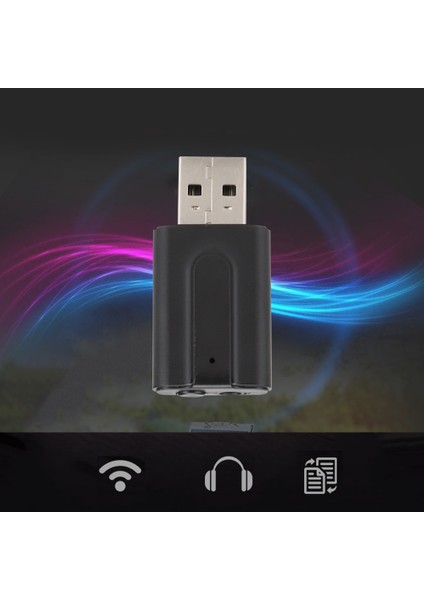USB Bluetooth 5.0 Adaptörü 2'si 1 Arada Kablosuz Ses Verici Alıcısı Bilgisayar Tv Için (Yurt Dışından) fırsatları