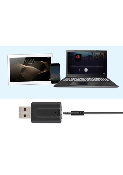 USB Bluetooth 5.0 Adaptörü 2'si 1 Arada Kablosuz Ses Verici Alıcısı Bilgisayar Tv Için (Yurt Dışından) indirimleri